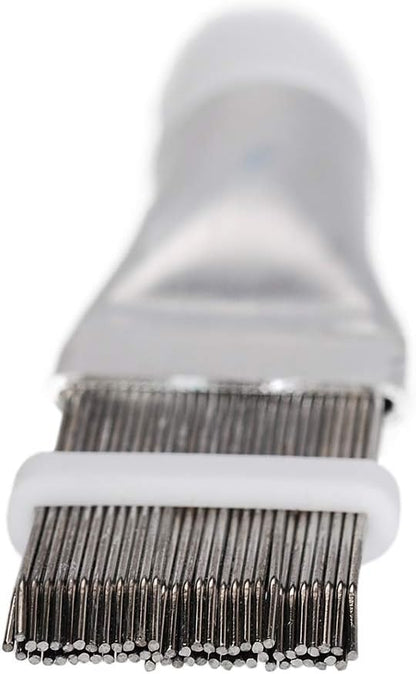 2 PCS Stainless Steel Fin Comb, Air Conditioner Fin Cleaner Repair Tool, Air Conditioning Brush