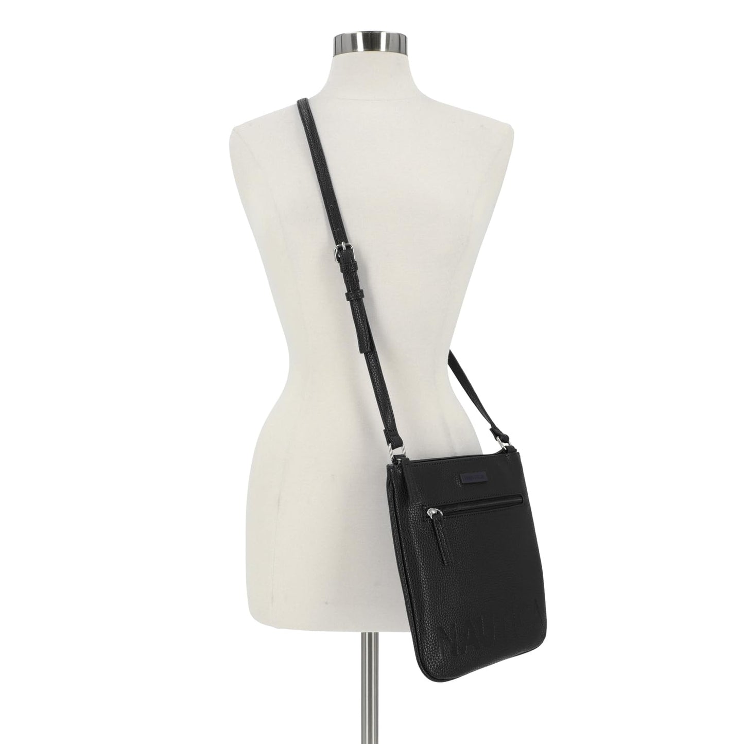Nautica Lakeside Signature Jaquard North South Crossbody Bag