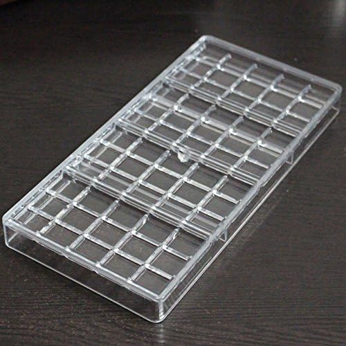 Goldbaking Chocolate Bar Maker Injection Hard Polycarbonate Mold for Candy