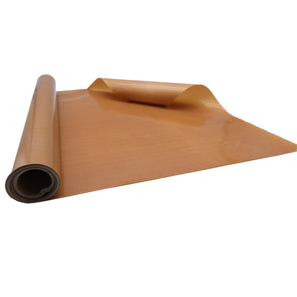 VORTRIDINO PTFE Sheet Roll 39in x 15ft Heat Resistant PTFE Sheet for Heat Press Transfer, Non Stick Protects Iron PTFE Coated Heat Press Cover Sheet Reusable Craft Mat (8Mil Thickness)