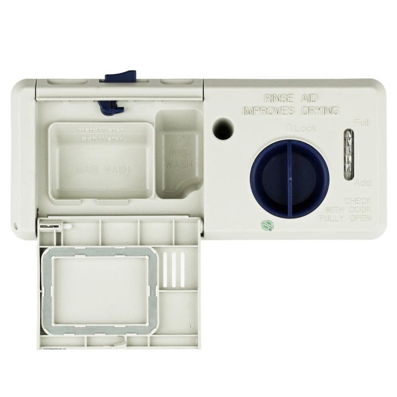 GSPUSA AP6023708, PS11757054, EAP11757054, PD00028735 CKD028735X compatible with Whirlpool Dishwasher Detergent Dispenser fits old number AP6023708, PS11757054, EAP11757054, PD00028735