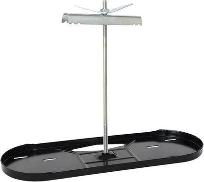 Flame King Dual RV Propane Tank Cylinder Rack - Holds 40lb Tanks for RVs & Trailers - KT40MNT