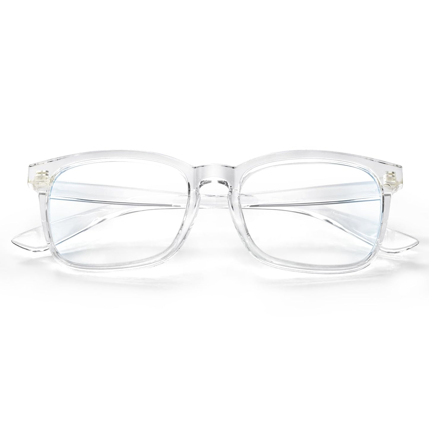 VISOONE Blue Light Blocking Glasses Square with Anti Computer Glare for Gaming Women and Men MONTANA