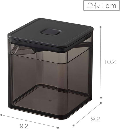 YAMAZAKI Home Tower Vacuum-Sealing Food Storage Container - Spoon - Polypropylene - 500Ml