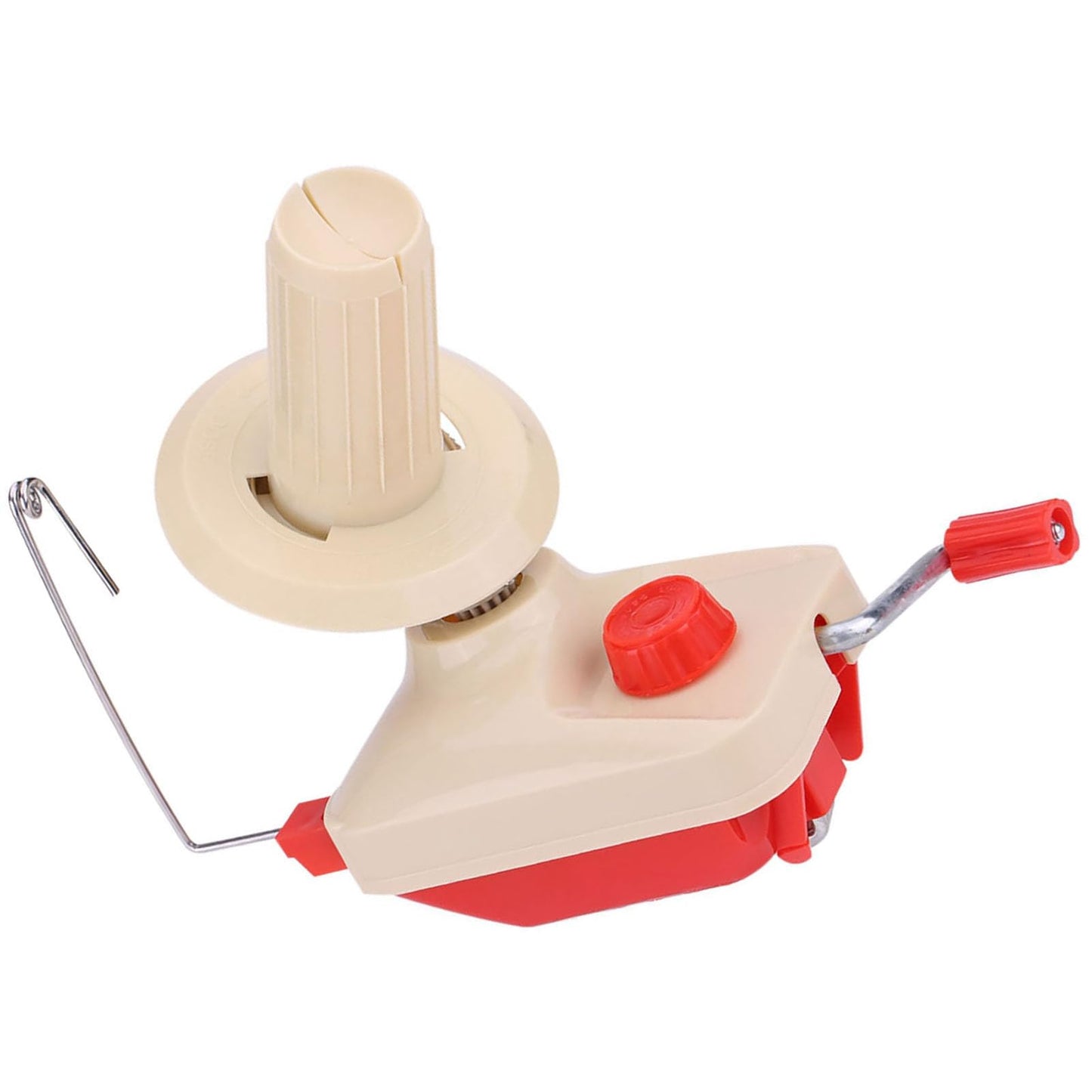 WGFOIP Thread Ball Winder, Hand Operated Plastic Metal Winders with Clip Table Design, Compact Yarn Winder for Knitting Sewing Projects