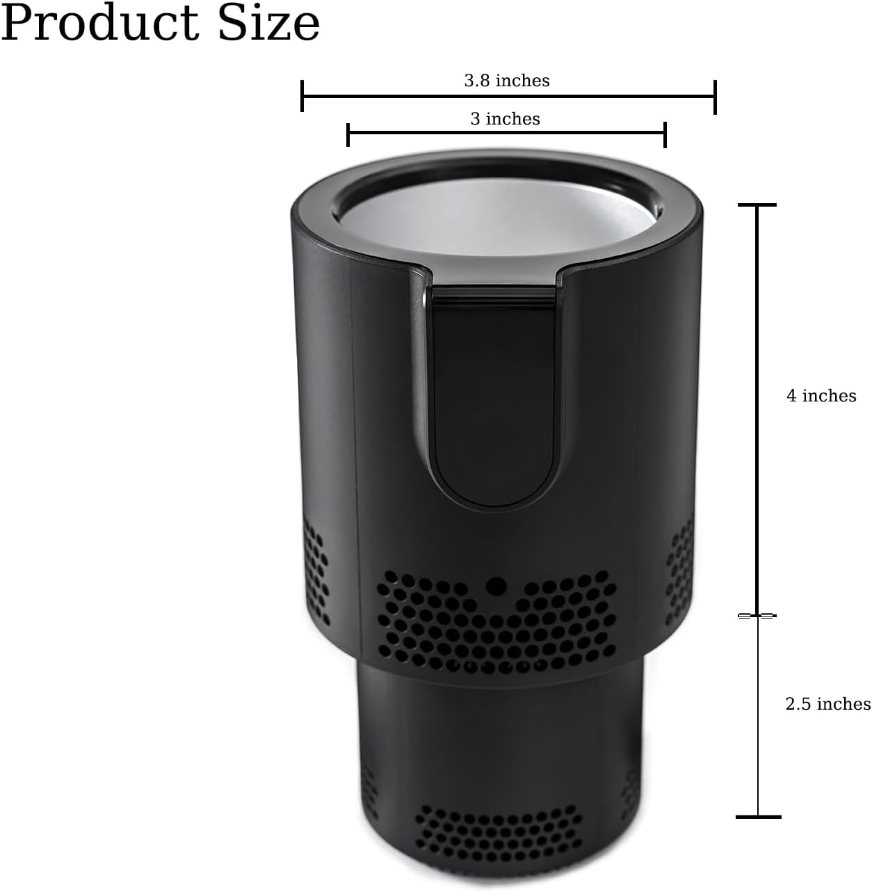2 1 Car Cup Heater,Portable Warmer and Colder Auto Car Cup, LED Smart in Coffee Cup, Practical Car Refrigerator Cooler