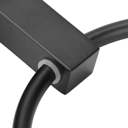 Towel Simple Wall Mounted Kitchen Bathroom Round Towel Rack Holder, Space Saver Hardware