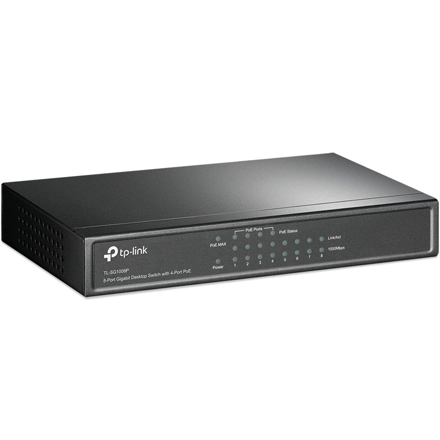 TP-Link TL-SG105MPE | Easy Smart Managed | 4 PoE+ Ports @120W, w/ 1 Uplink Gigabit Port | QoS, Vlan, IGMP & LAG | Fanless | PoE Auto Recovery | 3 Year Protection