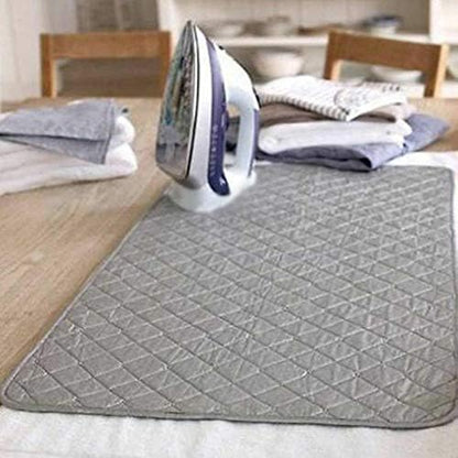 True & Tidy Steam and Ironing Mat, Instantly Transforms Flat Surfaces into Convenient Ironing Board, MAT-100