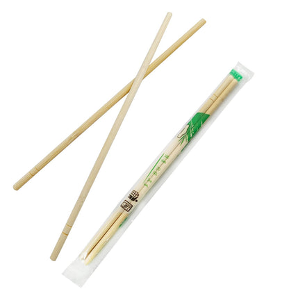 UEJYWUY 1000 Pairs 8 Inch Disposable Chopsticks, Separated Sleeved Individually Wrapped Disposable Bamboo Chopsticks, Bamboo Wooden for Noodles, Sushi, Asian Food