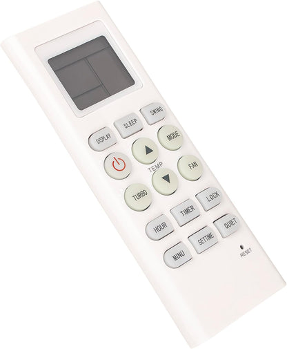 Replace AC Remote Control KKG9A-C1 KKG9B-C2 Compatible with Mirage/Agratto/Changhong Air Conditioner