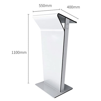 Lectern Podium Stand,Vertical Podium School Training Lecture Church Event Celebration Host Stage Hotel Reception Desk
