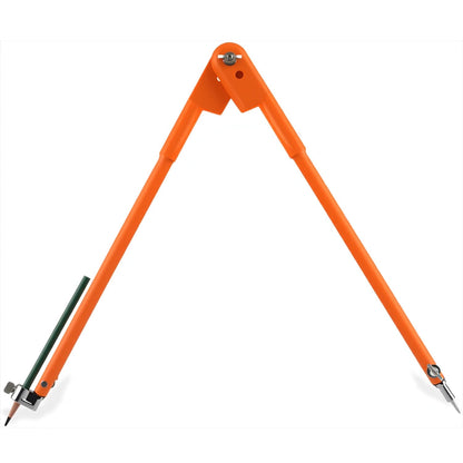 Dtacke Professional Woodworking Compass Pencil Marking Compass Circle Maker Scriber for Geometry (Medium)