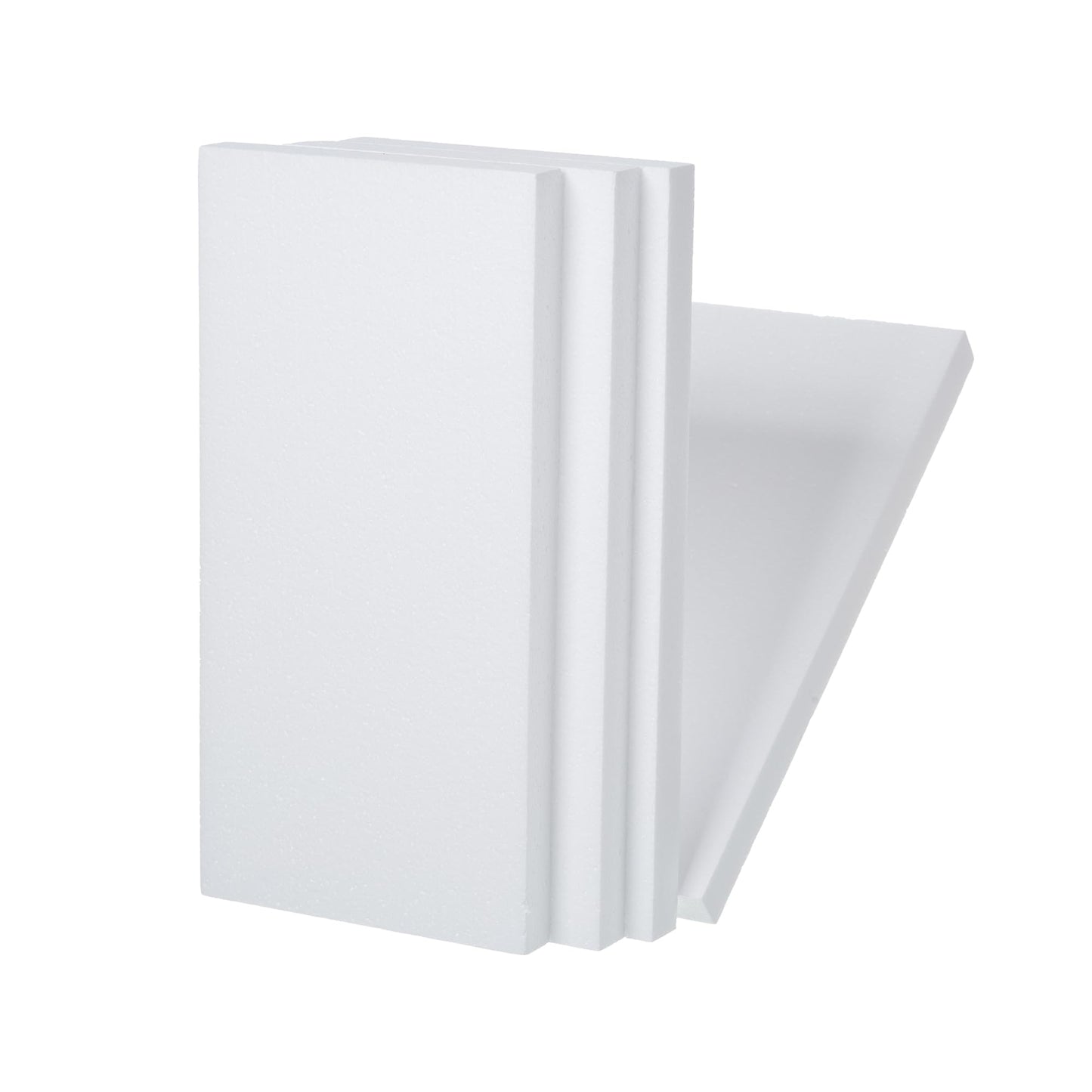 Crafare 4 Pack Craft Foam Blocks 14X7X1in Polystyrene Brick Rectangle for Arts School Projects Sculptures Floral Arrangements Modeling and Centerpieces