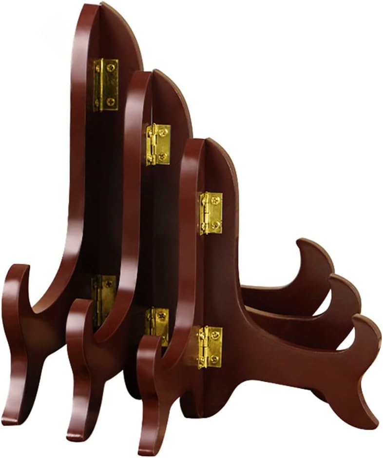 Wooden Display Stand, 6 Inch Photo Frame Holders, Picture Easel Stand for Home Art Decoration
