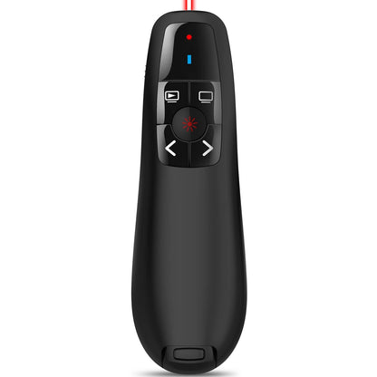 Zoxkoy Wireless PowerPoint Remote Presentation Clicker: Presenter Pointer for Classroom Teacher - USB Slide Advancer Compatible MacBook Computer