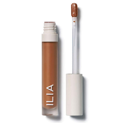 ILIA - True Skin Serum Concealer | Non-Comedogenic, Cruelty-Free, Vegan, Safe For Sensitive Skin, Reduces Appearance of Dark Circles + Blemishes (Arrowroot SC.5, 0.16 oz | 5 ml)