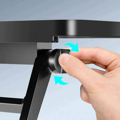 Bodur Top TV Monitor Shelf - Multifunctional Headboard Cable Box Holder , Ideal for Behind Computer, DVD Player