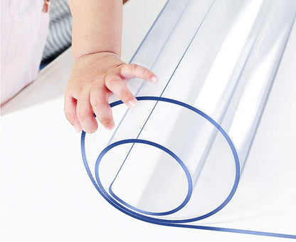 16x72 Inch 1.5mm Thick Clear Table Protector for Bench Entryway Coffee Dining Room End Side Bedside TV Cabinet PVC