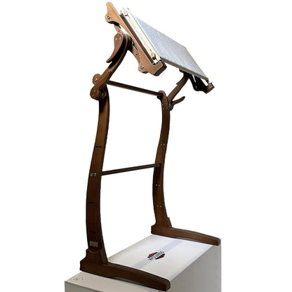 Adjustable Embroidery Floor Stand - The Elowen Embroidery and Q-Snap Frame, Premium Cross Stitch Stand for Needlework and W-Stands Lap Stand Compatibility, Needlepoint W-Stands Needlework Lap Stand
