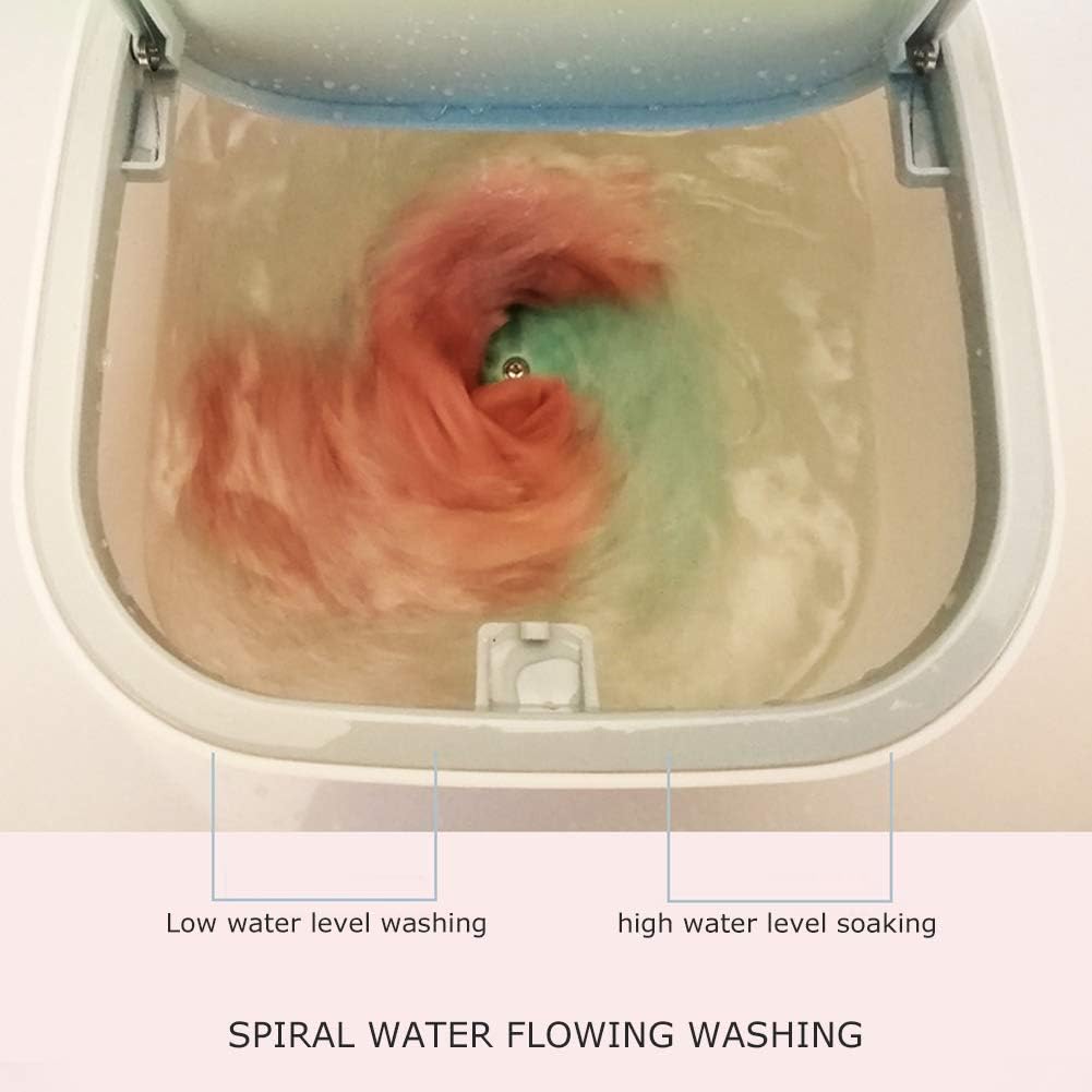 Ejoyous Mini Washing Machine, 3.8L USB Powered Desktop Laundry Washer for Home, Apartment, RVs, Outdoor Camping Travel