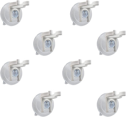 Window Candle Clamps with Super Strong Suction Cups, Holder Suction Cup for Electric Candles, 8 Pack for Small Windows