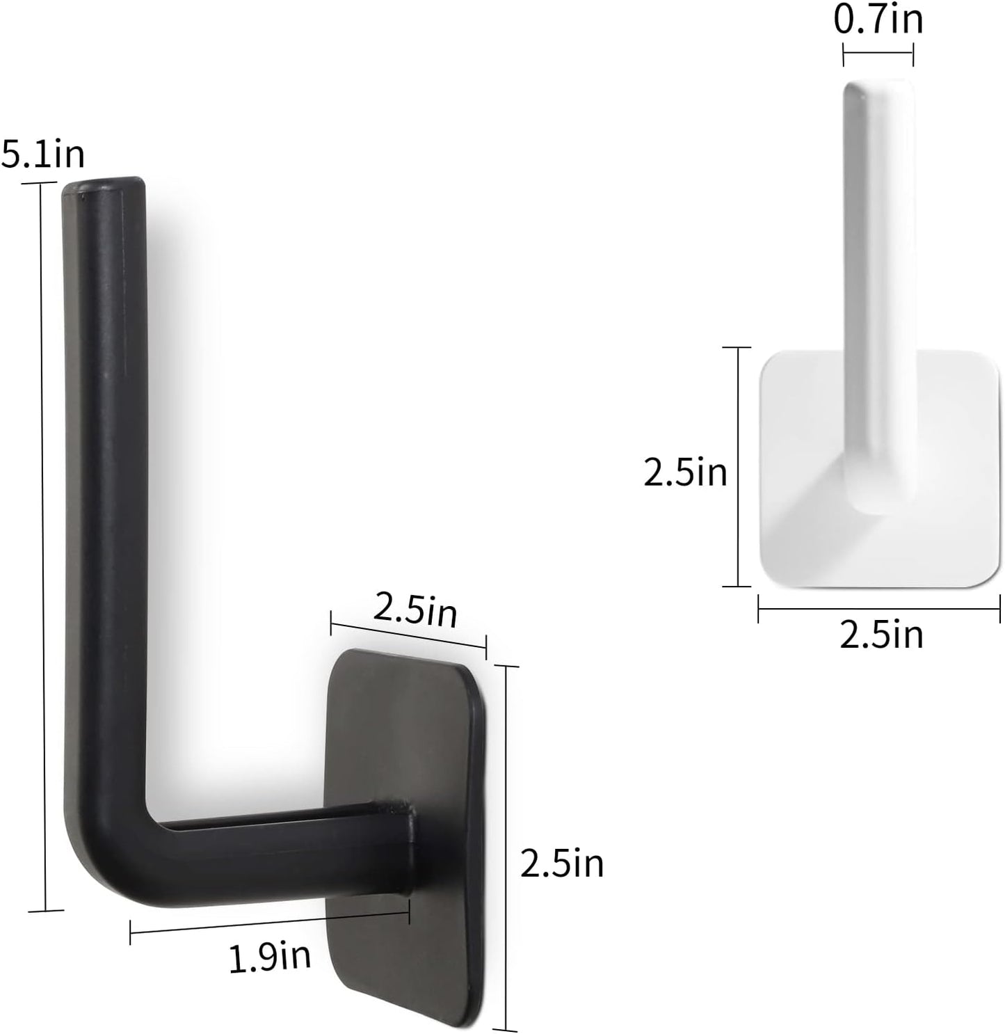 Adhesive Hat Rack for Baseball Caps, Wall Hat Hooks Organizer, No Drilling Strong Holder for Closet, Office (Grey, 1