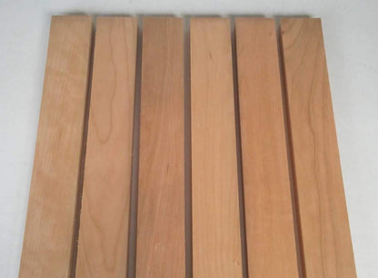 3/4” x 2” x 16” Combo of 6 Walnut 6 Cherry and 6 Hard Maple - 18 Boards