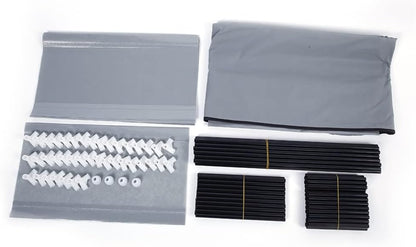 Generic 63" 10-Floor Closet, The Large Shoe Rack Large with dust Cover Shoe Rack with Covers on The Non-Woven Shoe