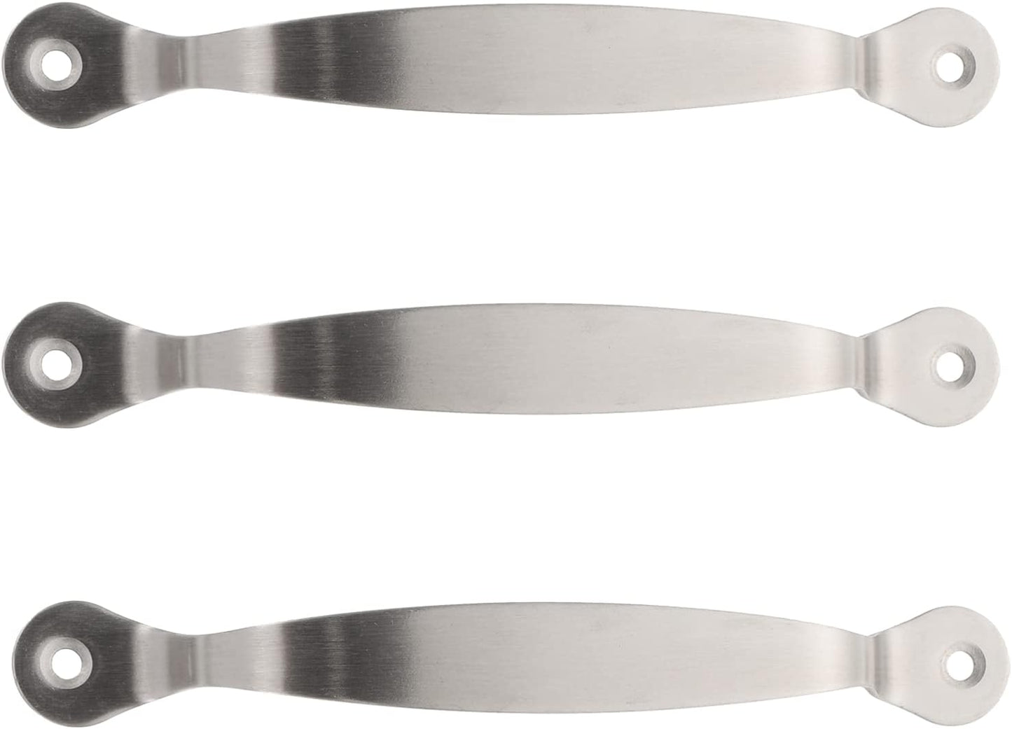 Cutting Board Handles Cabinet Pulls: 3pcs Stainless Steel Drawer Handles for Kitchen Butcher Board, Side Pulls
