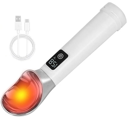 ODOMU Heated Ice Cream Scoop, Rechargeable Electric Ice Cream Scooper with 5000mAh Battery & Digital LED Display, Heat Up to 158°F for Scooping Hard Ice Cream, Frozen Yogurt