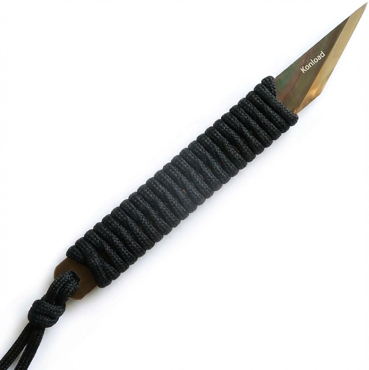 Konload Kiridashi Knife Right Hand for Woodworking, Marking, Scribing, Carving, Whittling, Professional Handmade Kiridashi Knife-Black
