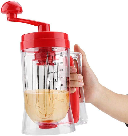 Hand-Held Manual Mixers, Kitchen Hand Mixer for Making Cakes, Waffles, and Batters
