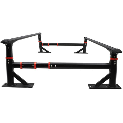 SCITOO Bed Rack Tacoma Cargo Carrier Cargo Rack System Compatible for Universal Pickup Truck Overland Rack Truck Bed Rack Cargo Carrier