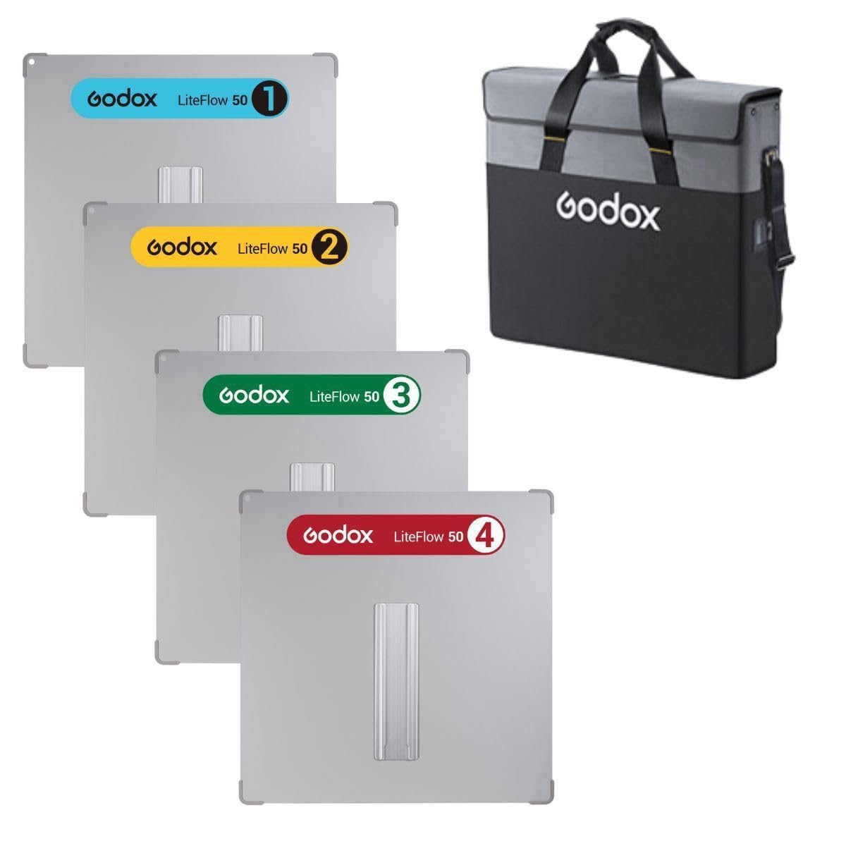 Godox KNOWLED LiteFlow 50 Cine Light Reflector Panel Kit (20 x 20")