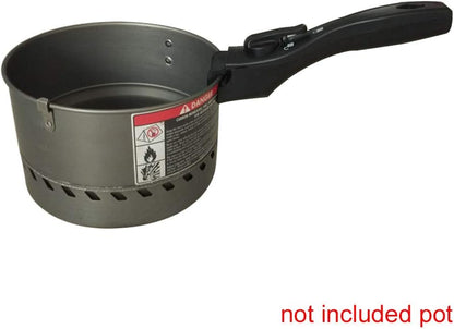 Removable Universal Pot and Pan Handle Grip - Detachable Bakelite Replacement for Cookware