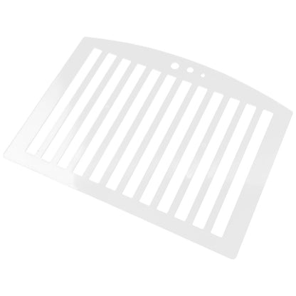 SHINEOFI Straight Line Stencil Template, Line Drawing Stencil, Writing Template, Lettering Guide, Paper Scale Measuring Ruler for Paper Card