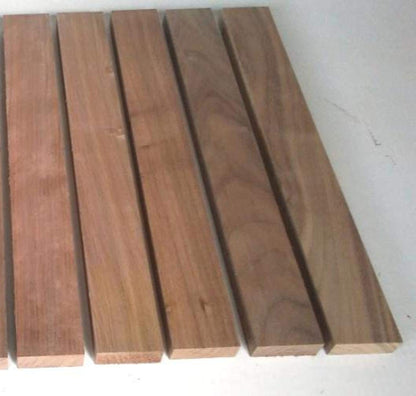 3/4” x 2” x 16” Combo of 6 Walnut 6 Cherry and 6 Hard Maple - 18 Boards