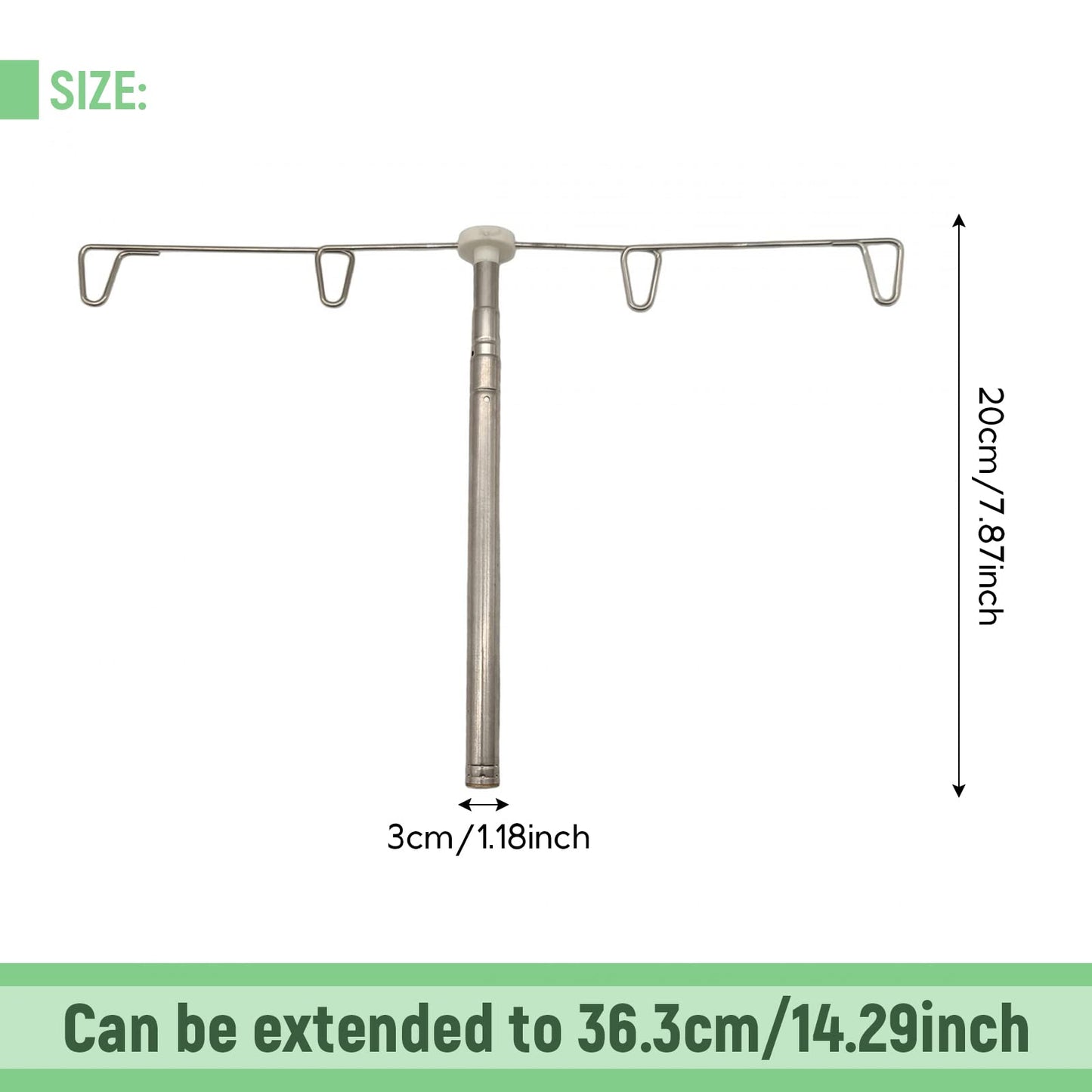 AMLESO Adjustable Cone Thread Stand Spool Holder for Sewing Machine Embroidery Quilting Serger Machines, Thread Stand for Smoother Feed, Large Spool Holder