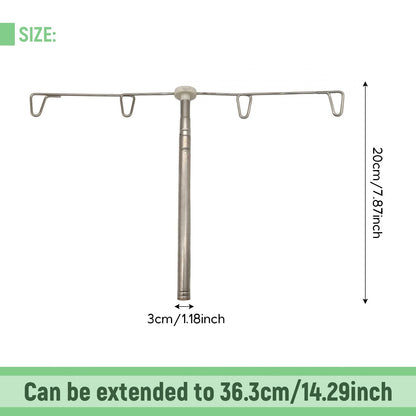 AMLESO Adjustable Cone Thread Stand Spool Holder for Sewing Machine Embroidery Quilting Serger Machines, Thread Stand for Smoother Feed, Large Spool Holder