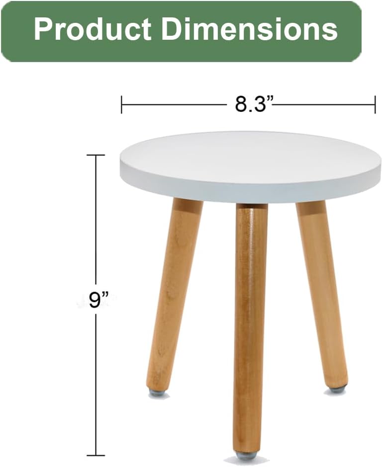 Wood Plant Stand, Modern Small Flower Pot Holder, Decorative Planter Stand for Indoor Plants