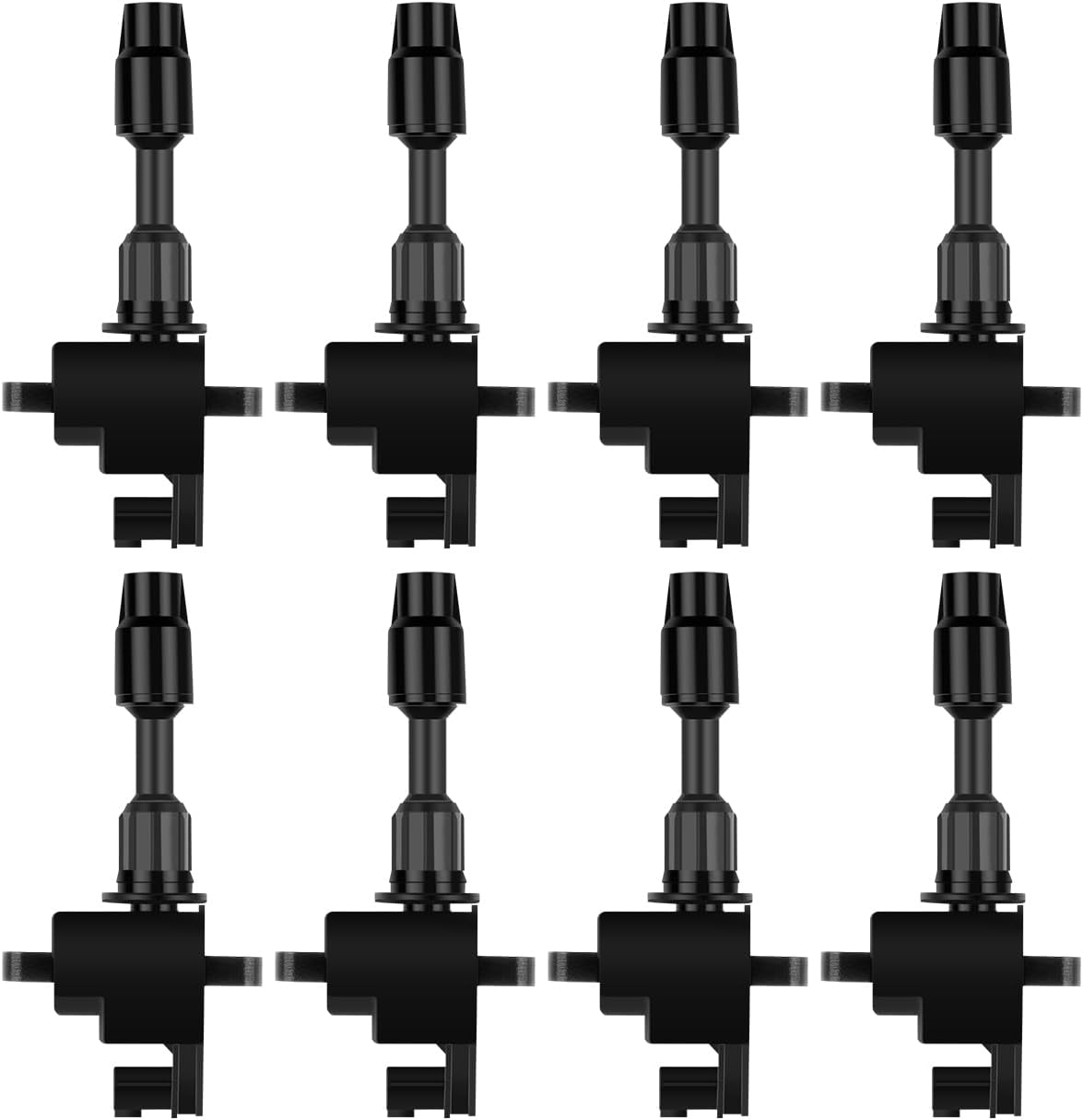 ECCPP 3 ignition coils with 3 iridium Spark Plugs,UF808,coils packs,for Smart Fortwo 2016-2017 0.9L‎224332428R,UF-808