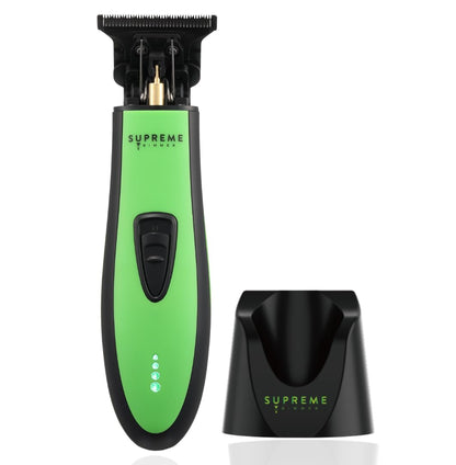 Supreme Trimmer T Shaper - Quiet Cordless Beard & Hair Trimmer for Men | 120 Min Runtime, Low Noise, Zero-Gap DLC Blade | Ideal for Sensitive Skin, Kids & Elderly | ST5206