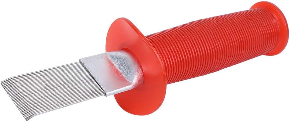 AC Fin Cleaning Tool - Air Conditioner Fin Comb, Stainless Steel Refrigerator Condenser Coil Straightener, Manual