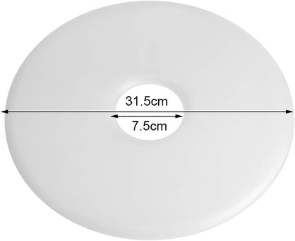 Jerliflyer Round Silicone Dehydrator Sheets, Food Grade Non-Stick Fruit Leather Drying Mesh for Reusable Tray
