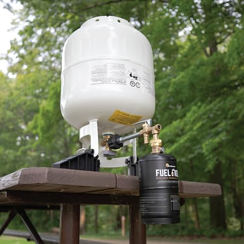 Mr. Heater Propane Refill Kit for Fuel Keg 1 lb. / 16 oz. Refillable Propane Tank