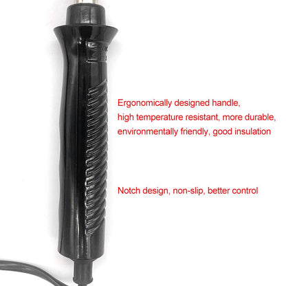 50W 110V Portable Mini Electric Iron for Leather Clothing Bag Shoes Car Electric Soldering Iron Wrinkle Removal Leather Surface Craft Hand