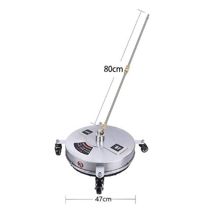 Pressure Washer Surface Cleaner Surface Cleaner Attachment 18inch Driveway Cleaning Equipment for Cleaning Outdoors Pathway Patio Sidewalks