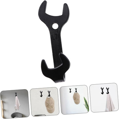 HOMSFOU Coat Pegs Wall Hooks, Kitchen Wall Hooks, Farmhouse Coat Rack, Vintage Wall Hooks, Stainless Steel Entryway Key