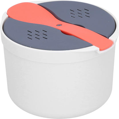 Microwave Rice Cooker, Portable High Temperature Resistant Steam Pot, Multifunctional Rice Steamer
